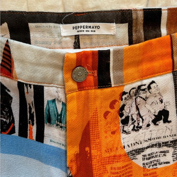 Peppermayo Ticket to Nowhere Pants - PM Film Graphic - Picture 7 of 7